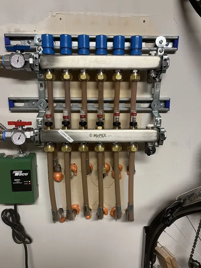 Plumber performing Leak Detection at a residential property in Spanish Springs